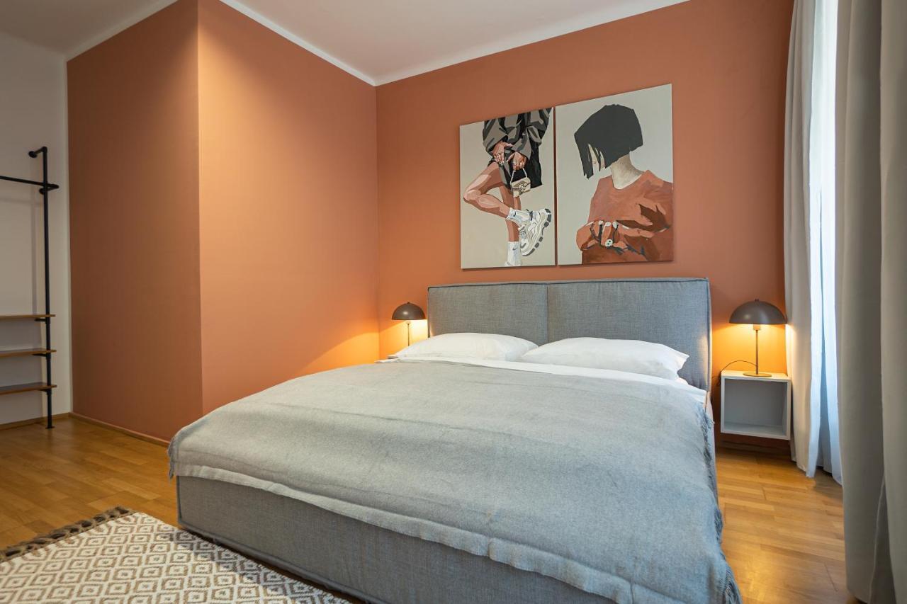 וינה Bright 3-Room Apartment With A King-Size Bed מראה חיצוני תמונה